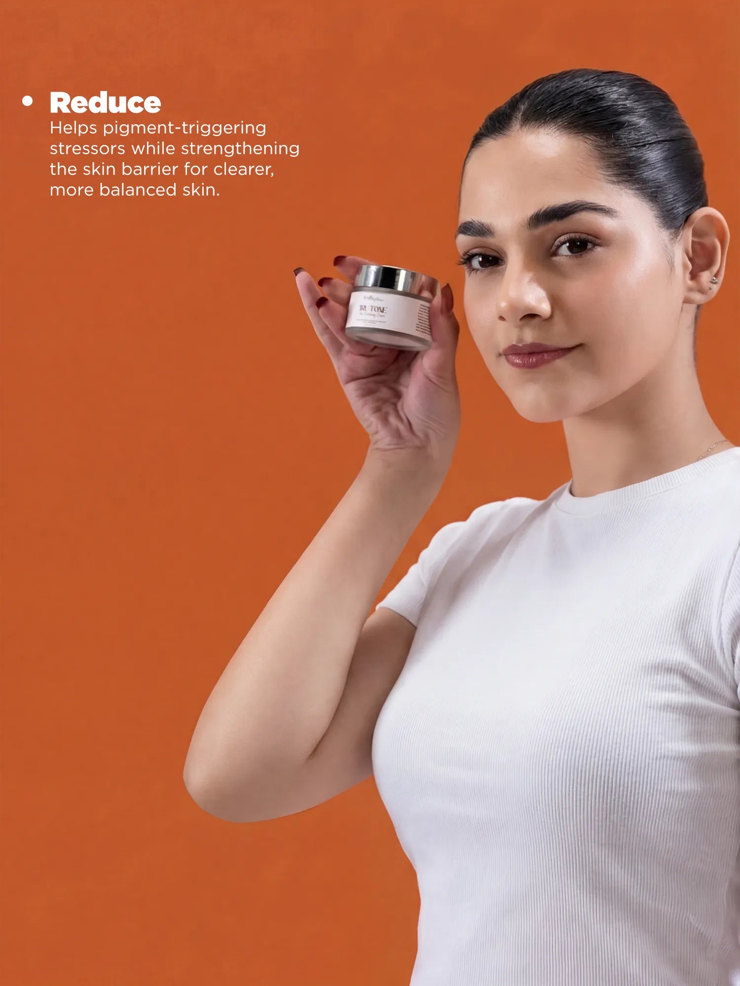 Nourishing face cream formulated to improve uneven tone, support hydration, and enhance overall skin radiance.