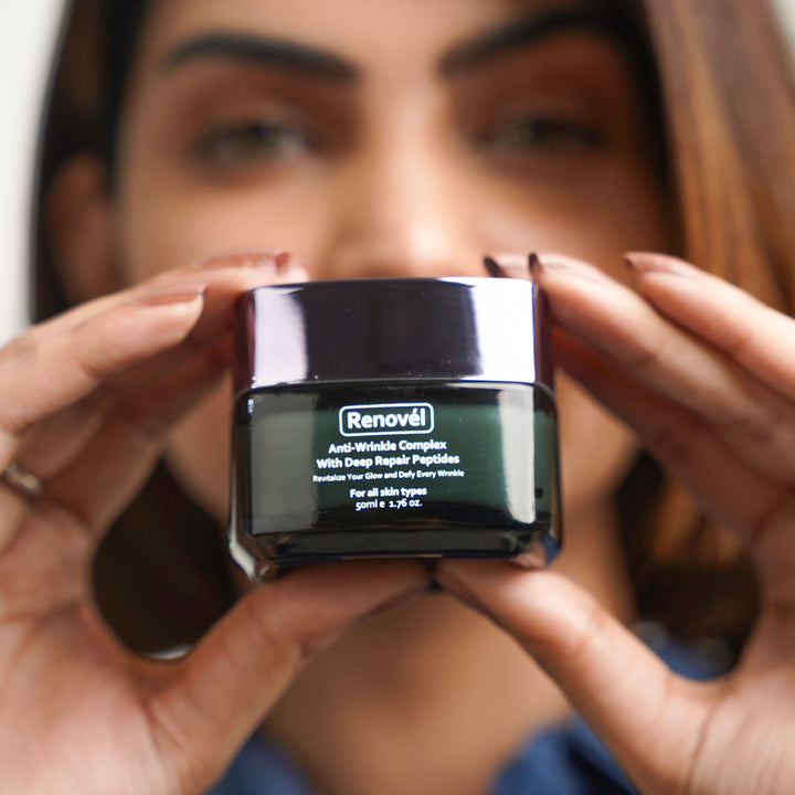 Renovel Anti-Wrinkle Night Cream to restore skin vitality and enhance nighttime skin recovery